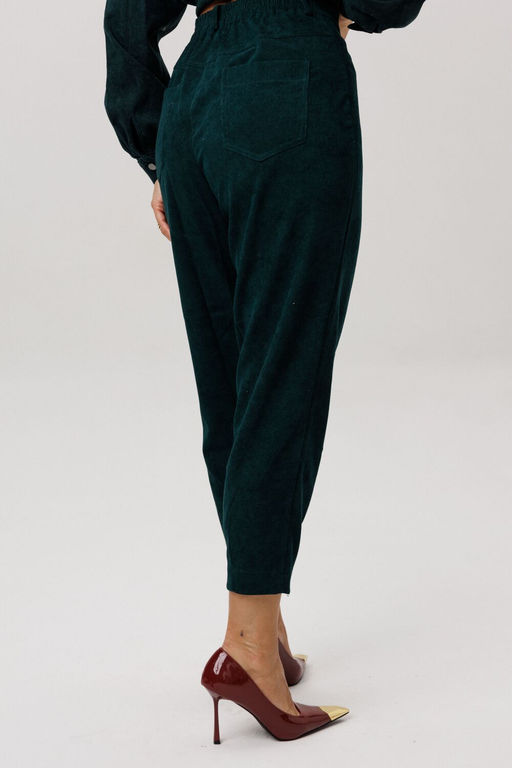 Брюки ANELLI 1747 зеленый корд