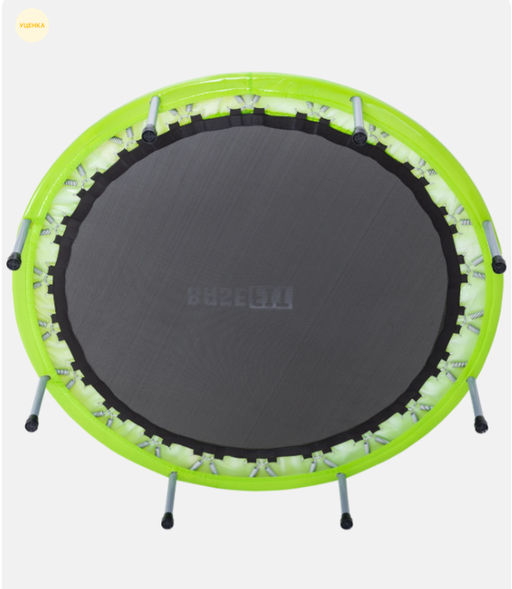 УЦЕНКА Батут BaseFit TR-102 137 см, зеленый