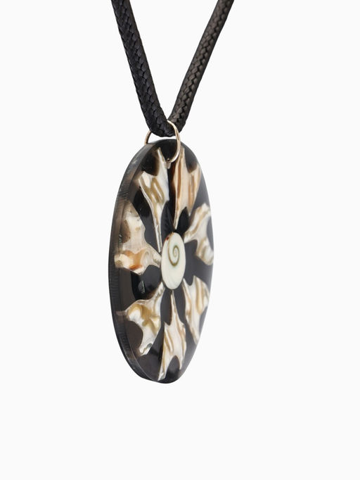 Кулон «Экзотика», 25 см, ракушка