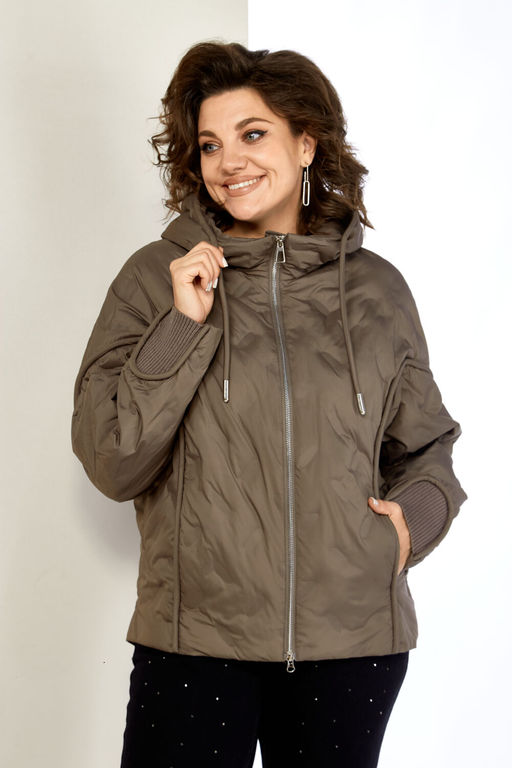 Куртка SHETTI 2195 пепельно-коричневый