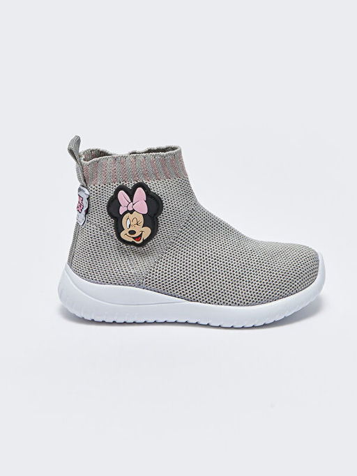 Minnie Mouse Lisansl? Bilek Boy ?orap Model K?z Bebek Spor Ayakkab?