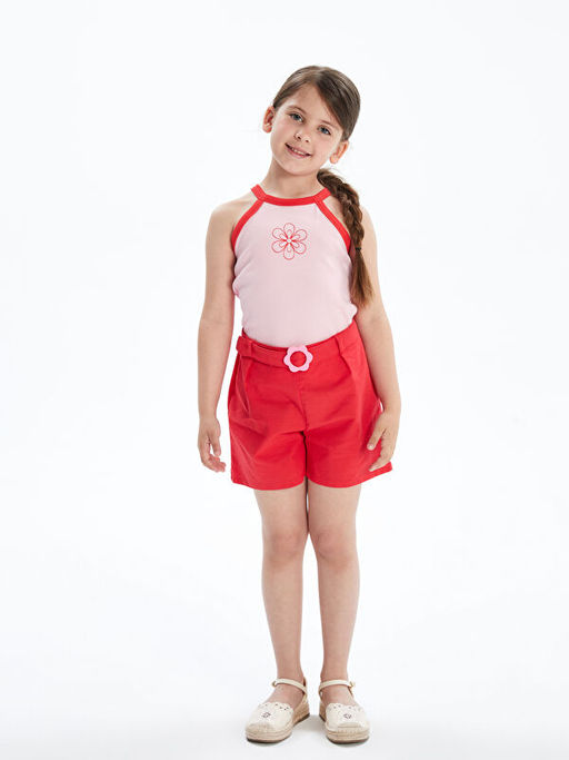 Halter Yaka Nak??l? K?z ?ocuk Atlet