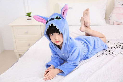 Халатик Волшебный фиолетовый Единорог (детский) - Кигуруми фото 13