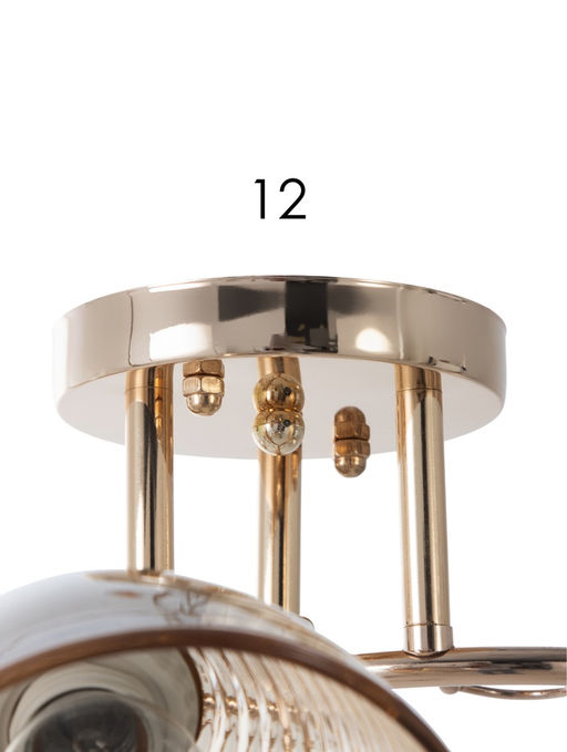 Люстра 13211/3, 3хE27, 40Вт, золото