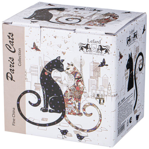 КРУЖКА LEFARD ПАРИЖСКИЕ КОТЫ 400 МЛ (КОР=36ШТ.)  фото 2