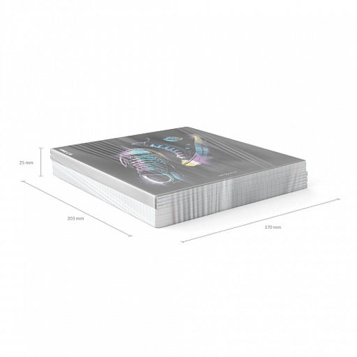 Цена за 5 шт. Тетрадь общая ученическая ErichKrause Sneakers, 48 листов, клетка, ламинация soft-touch+выборочный УФ-лак_MIX-PACK  фото 11