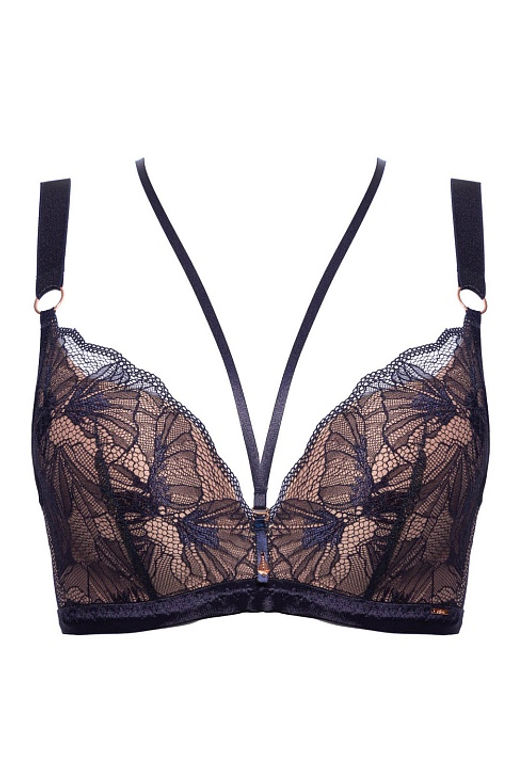 Бюстгальтер Volare Super P-UP Navy Blue