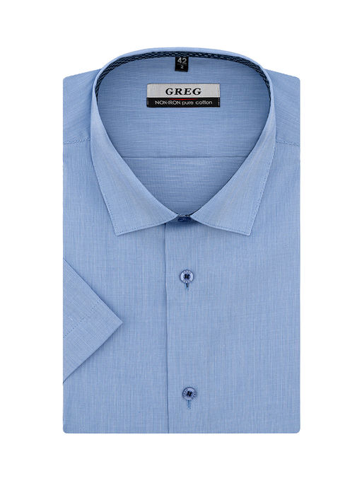 Сорочка мужская короткий рукав GREG 223/201/0051/Z/1  фото 3