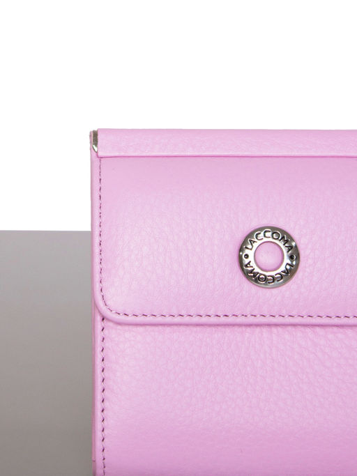 LACCOMA кошелек LA-2076-фиолетовый натуральная кожа  фото 3