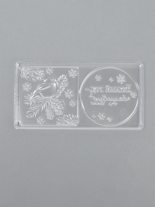 Форма для шоколада новогодняя «Волшебное время», 18×9.5 см