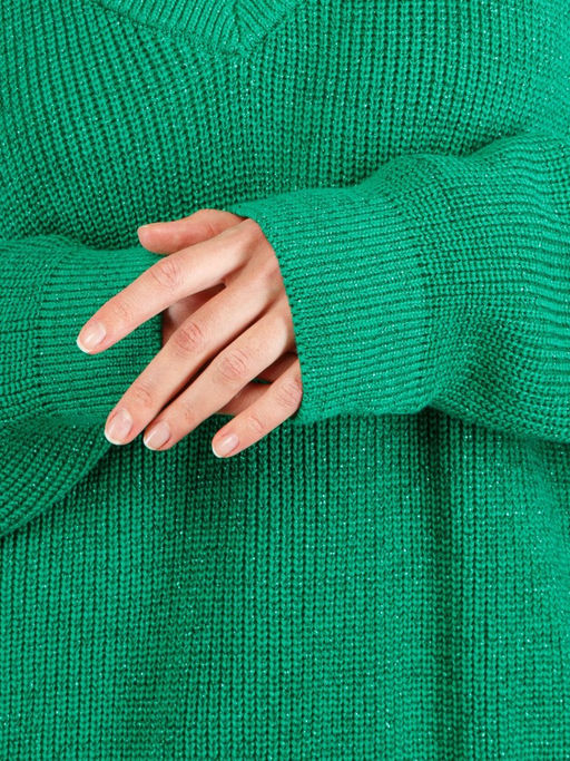 Джемпер женский ZZ-07007 green/black
