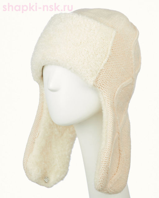 03024BKEM Алсу Ушанка женская флис (56-58)