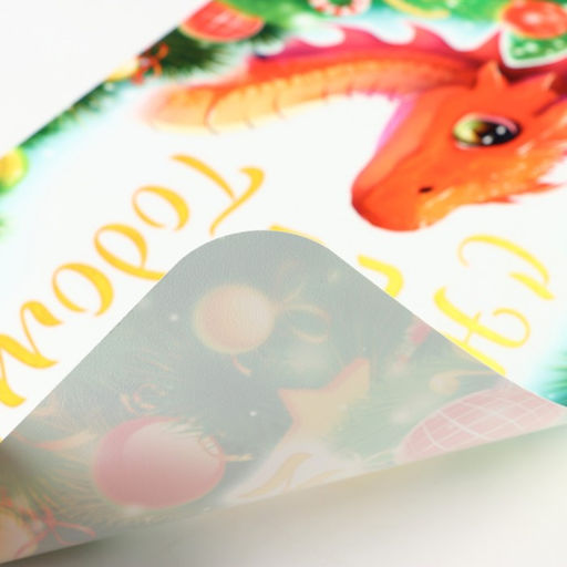 Цена за 3 шт. Салфетка новогодняя на стол С Новым Годом! 2024 символ года, шарики - Дарим красиво фото 3