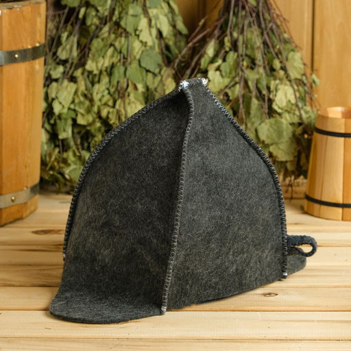 Шапка для бани Буденовка темная, МИКС - Добропаровъ фото 7