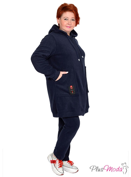 Жакет-пальто Модель №1787 размеры 44-84 - Plusmoda фото 15