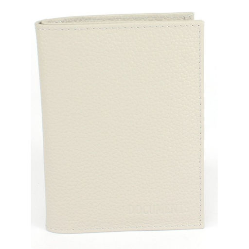 Обложка для авто+паспорт Croco-ВП-103 натуральная кожа серый флотер (265) 265405