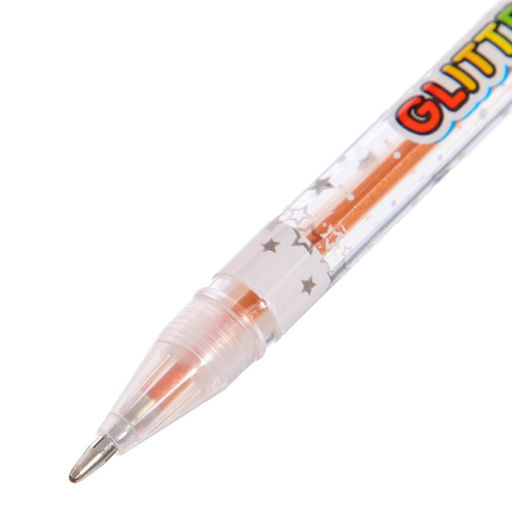 Набор гелевых ручек, 12 цветов, металлик, корпус с рисунком, в блистере на кнопке - Calligrata фото 8