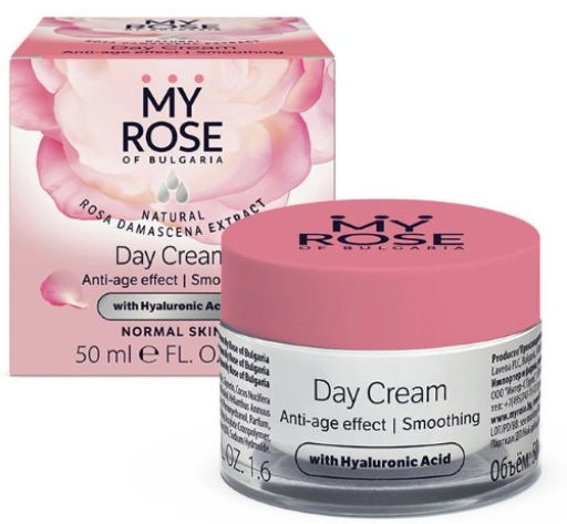 Крем для лица Дневной Day Cream Anti-age effect My Rose of Bulgaria