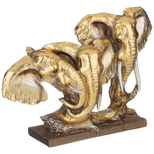 ФИГУРКА ДЕКОРАТИВНАЯ СЛОНЫ 34Х11,2Х22,2СМ - Lefard фото 3