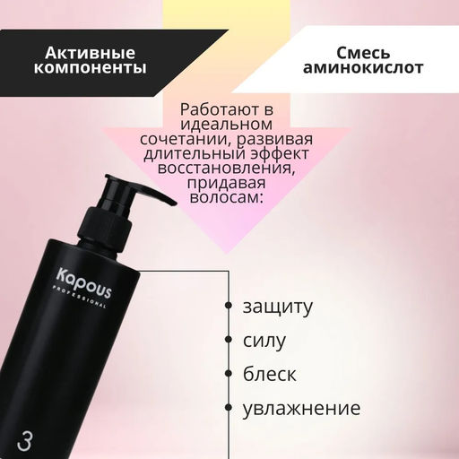 Маска для глубокого восстановления волос Re:vive 400 мл KAPOUS - Kapous professional фото 5