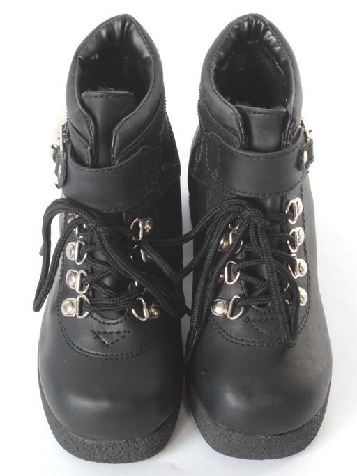03-N72699-1 BLACK Полуботинки спортивные мужские (натуральная замша)