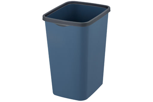 Ведро для мусора с фиксатором 9 л 23,5*19,2*29 см Тандем синий/серый (модель 841135) - Elan gallery фото 7