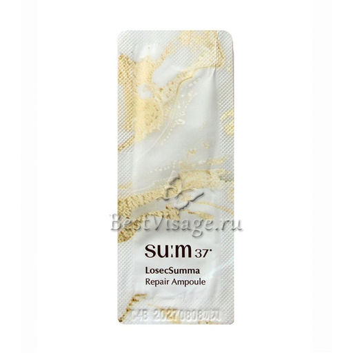 Sample Ампула концентрированная интенсивная для лица с золотом SU:M37 LosecSumma Repair Ampoule, 1ml