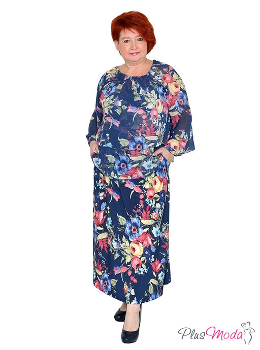 Юбка Модель №1557 размеры 44-84 - Plusmoda фото 3