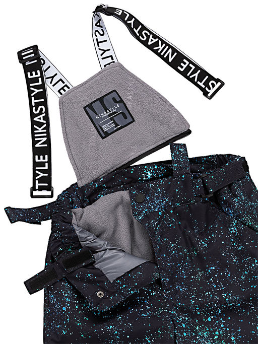 Костюм 7з6124 черный/бирюза - Nikastyle фото 12