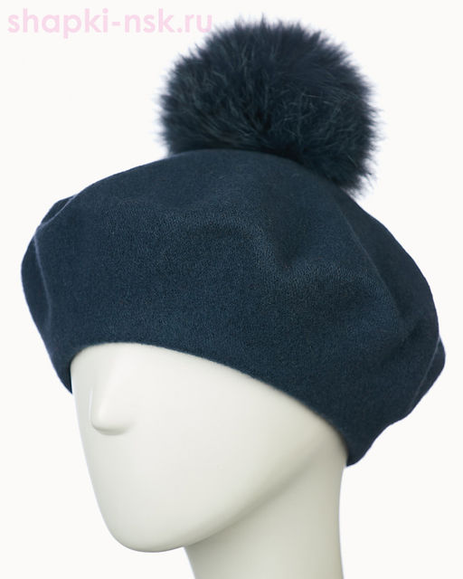Берет фетр флис Помпон 115 Берет женский флис (58-59) - Tonak фото 44