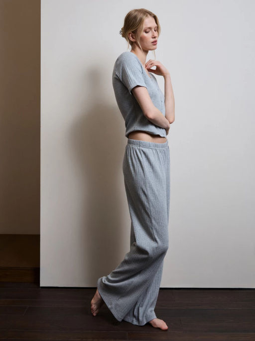 Домашние брюки из ажурного хлопка ZR2603122808-38 / Zarina