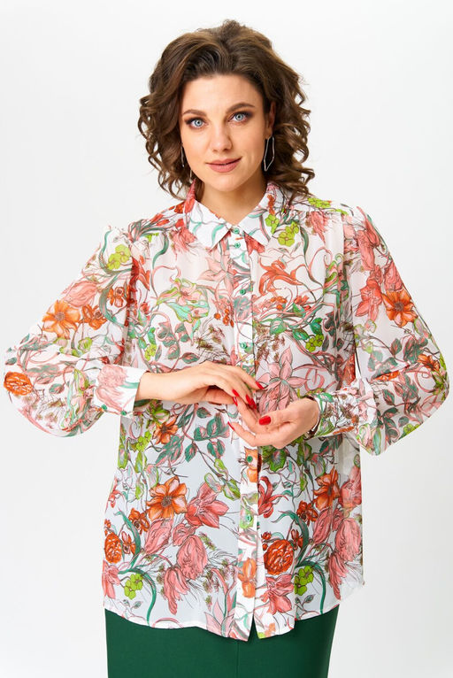 Костюм ANDINA CITY 9061-25 изумруд+мультиколор  фото 6