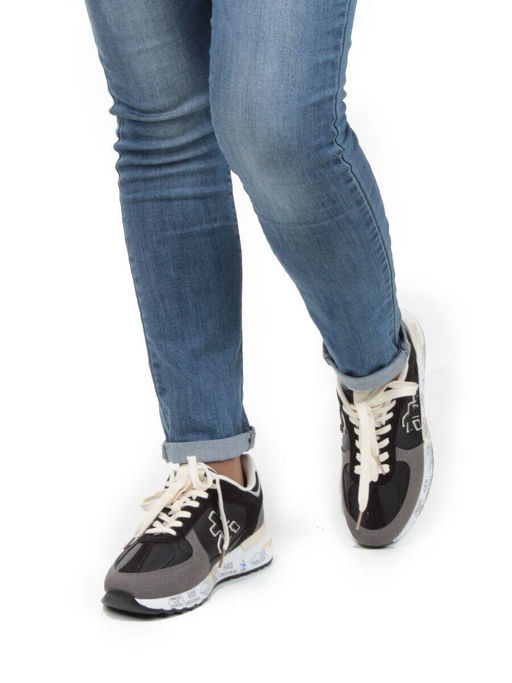 05-6026-112 BLACK Кроссовки женские (искусственные материалы) - No name фото 4