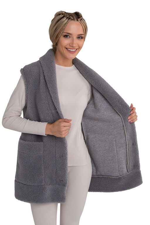 Жилет ДОМАШНИЙ женский - Woollamb фото 18