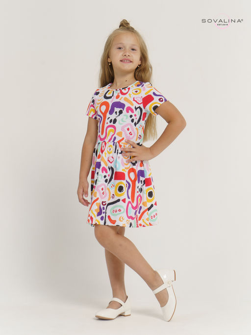 Платье Лето краски - Sovalina фото 5