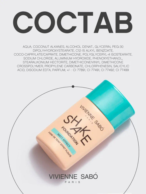 Vivienne Sabo Матирующий тональный крем Shakefoundation matt тон 02 бежевый фото 10