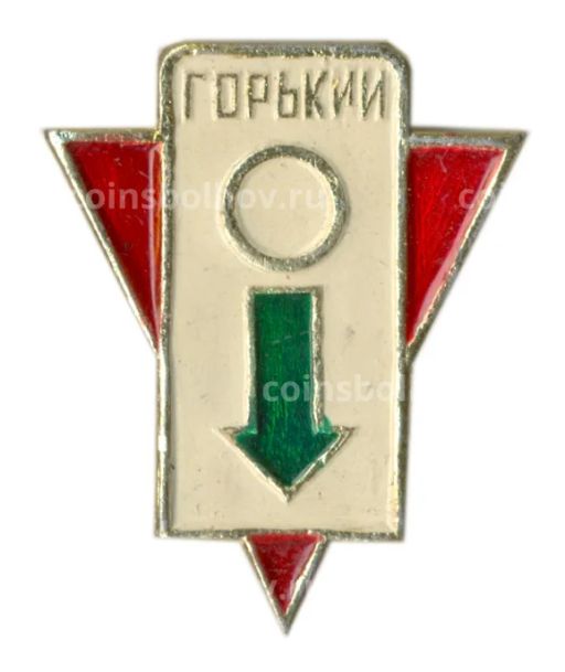 Значок Горький