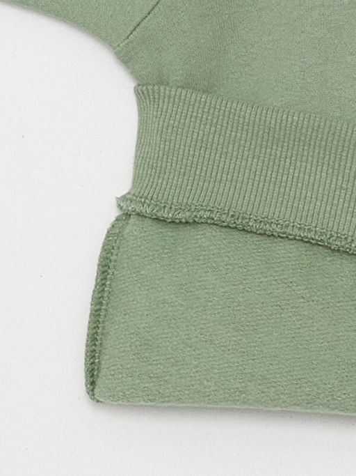 Bisiklet Yaka Uzun Kollu Bask?l? Erkek Bebek Sweatshirt - Waikiki фото 3