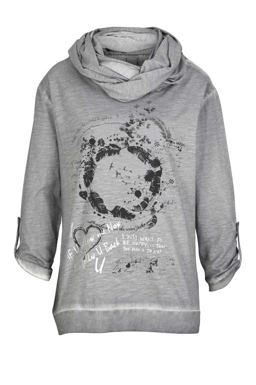 Блузка и топ 3 ч., серые - Linea tesini фото 2