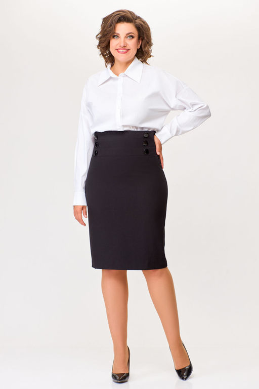 Юбка Swallow 005 черный  фото 3