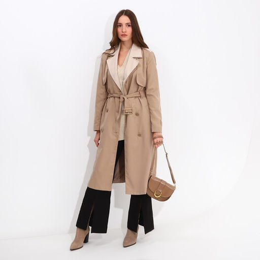 Сумка-мессенджер на магните, цвет бежевый - Simaland фото 8