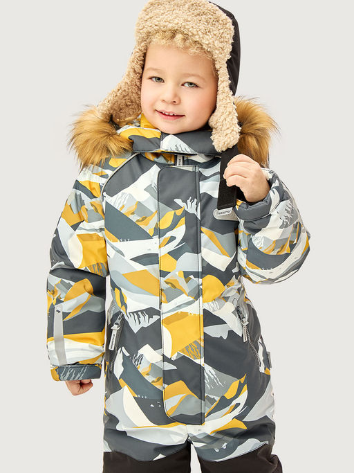 Комбинезон 8з0926 графит/черный