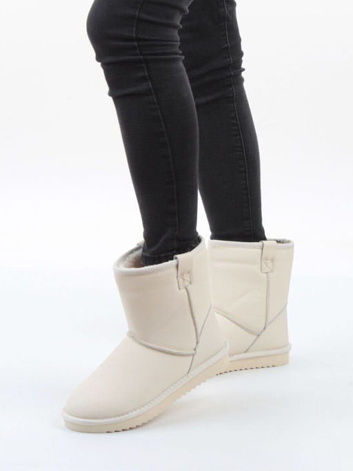 04-PAYH16-2Z LT. BEIGE Угги женские (натуральная кожа, 100% шерсть)