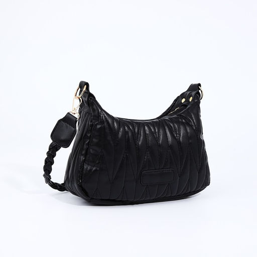 Сумка кросс-боди на молнии, цвет чёрный - Simaland фото 4