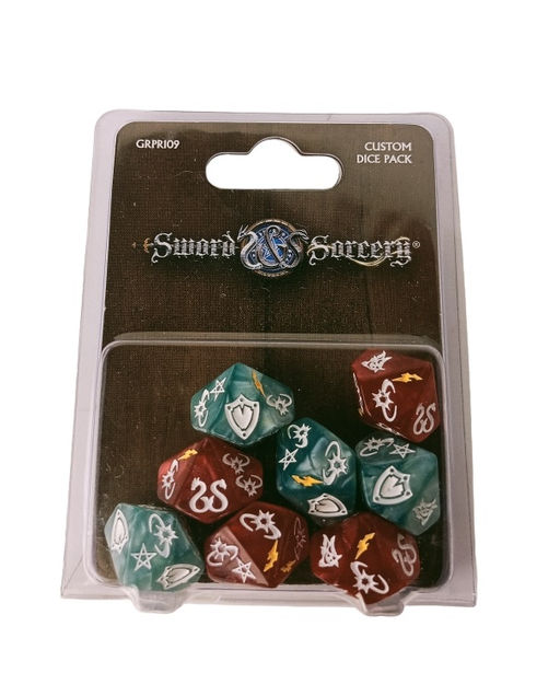 GaGa. Наст. игра "Клинок и колдовство.Набор кубиков" (Sword & Sorcery) арт.GG125 1290