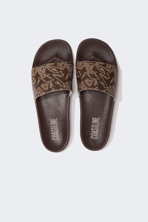 Мужские тапочки Eva на плоской подошве с одной полосой - Defacto фото 6