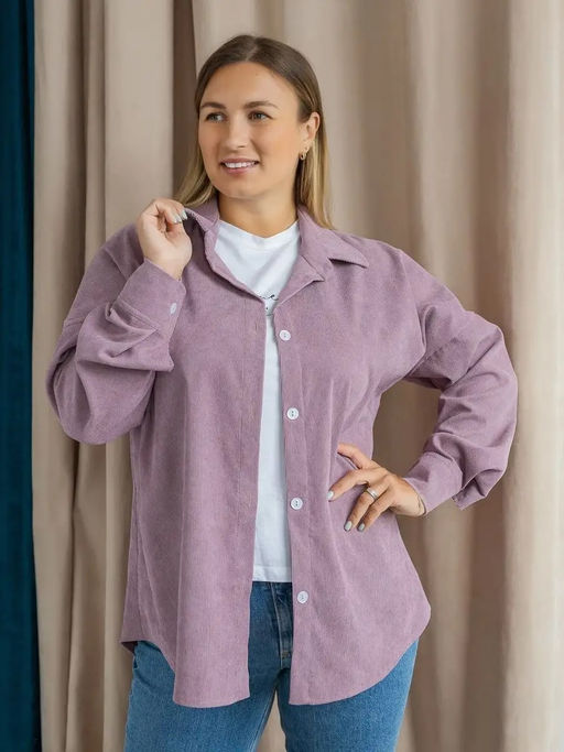 Рубашка женская вельвет РЖМ-01