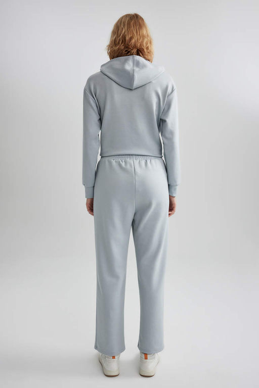 DeFactoFit Тканевые спортивные штаны стандартного кроя для дайвинга с широкими штанинами  фото 5