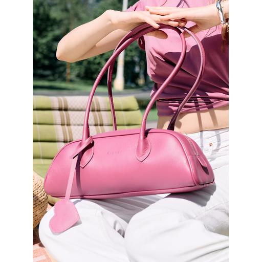 Женская кожаная сумка Richet 3265LN 971 Бордовый