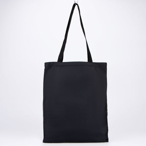 Сумка - шопер в банке, без подклада, без молнии, черная, Black color, 35 х 40 х 0.5 см - Nazamok фото 9